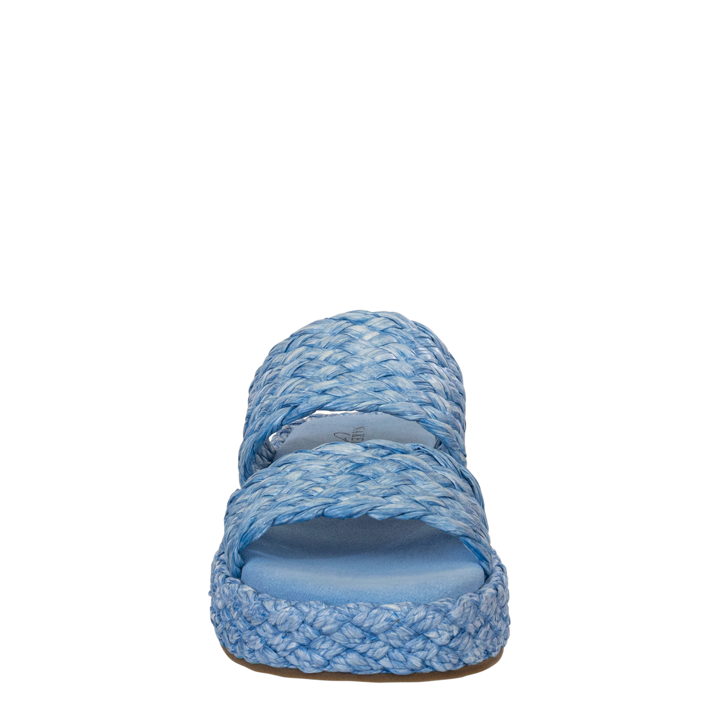 NAKED FEET - SANTORINI in LIGHT BLUE Espadrille Sandals
